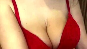 big milky tits in red bodysuit got me hard