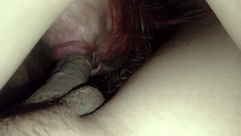 ohh spreading shaved tight pussy dildo ass stuff creampie mess