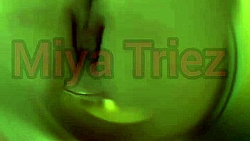 miya triez strips teases big tits ass for cuckold pov