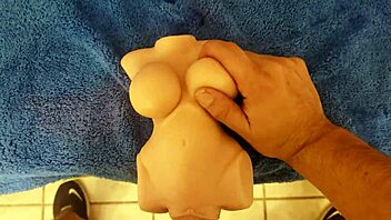 Big Cock Fucks Small Silicone Fuck Doll First Time