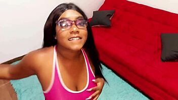 milf bangs nerd virgin son first pussy taste rough ride