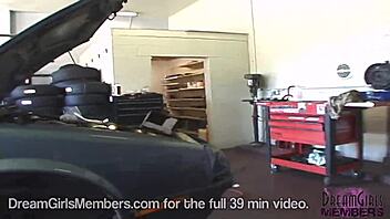 Florida Ranch Teens Flash Pierced Nipples Nude Outdoors!