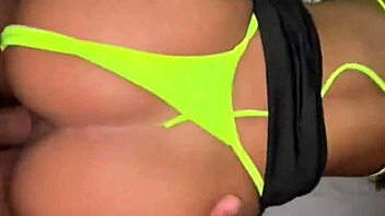 brazilian bikini wife rides husband's friend cock pov latina