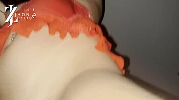 brazilian teen's ass stretched by huge toys creampie