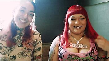 i luv sipnplay's carmen tattoo show interracial ebony heat