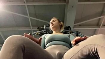 Fucking After Intense Gym Workout!