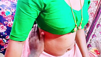 Desi maid's big boobs big ass bounce on landowner's cock with dirty Telugu talk