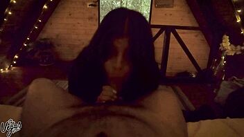 dark cabin pov: deepthroat swallow every drop shadows anniversary!