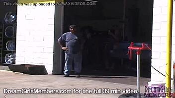 Florida Ranch Teens Flash Pierced Nipples Nude Outdoors!