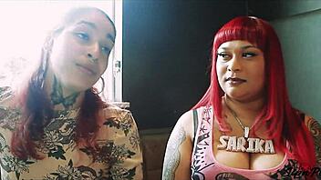 i luv sipnplay's carmen tattoo show interracial ebony heat
