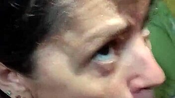 fat milf milks bbc until explosive pov cum