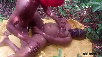 Curvy Ebony Big Tits Slammed Hard Doggy Style Pounding