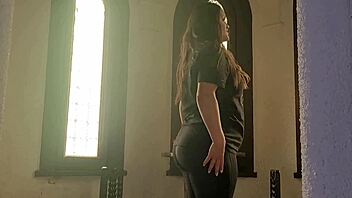 crossdressed in french queen's castle room