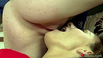 feel our deep lesbian connection with intense pussy licking orgasms
