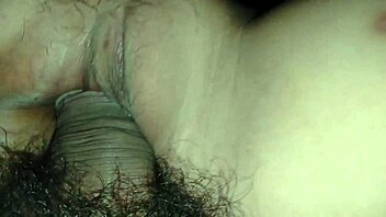 Tight virgin pussy stretched by massive cock creampie