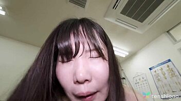 wanna see chubby brunette shiori arakawa bent over moaning in office doggystyle?