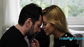 russian escort milf fingers pussy fucks hard with accent