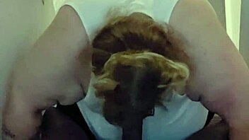 can bam's throat take cock on stairs