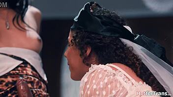 best friends crossdress lick asses no stripper needed
