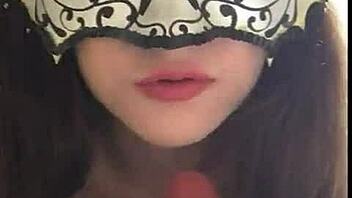 POV Russian teen dildo blowjob dirty talk anus facesit!