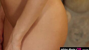 hot brunette darcie dolce bares huge natural tits playboy... wow