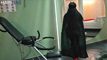 big ass latina fucked anal vaginal in sex chair