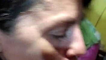 fat milf milks bbc until explosive pov cum