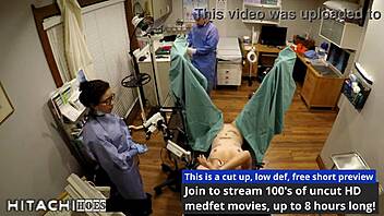 Inmate Donna Leigh, mandatory Hitachi vibrator orgasms from gloved doctor in Tampa?