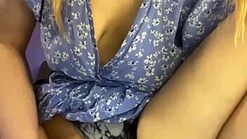 wanna watch me finger this tight shaved teen pussy in her sexy dress?