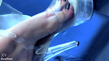 Pleaser Shoes Ideal for Femdom Jerk Off Foot Lick Sessions