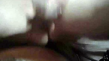 i finger and fuck my goth pussy hard on red leather sofa
