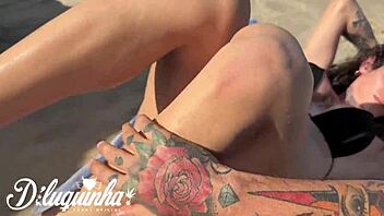 i spot hot sabrina prezotte on beach then fuck her ass post-shower