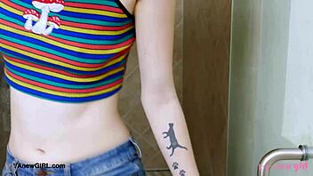 Tall Skinny Model Sensual Bath Massage Interview Casting!