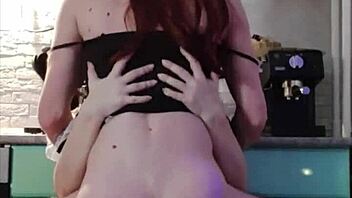 milf fucks dating guy in maid costume