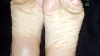 submissive english bitch soles tease