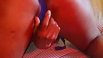 heading to bed in blue lingerie to finger myself silly 18+ 😩