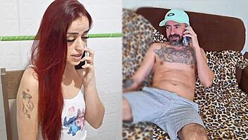 redhead neighbor asks for sugar ends up fucked by single stud