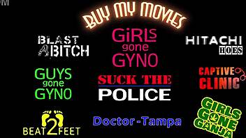 Inmate Donna Leigh, mandatory Hitachi vibrator orgasms from gloved doctor in Tampa?