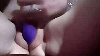 i finger and fuck my goth pussy hard on red leather sofa