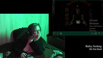 Naked BBW Big Tits Brunette Plays Haunting Castle Malloy Game Part 2