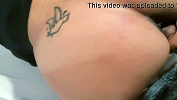 wild amateur couple bangs bareback doggystyle in homemade bed frenzy