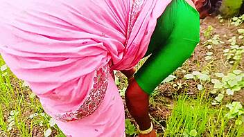 Desi maid's big boobs big ass bounce on landowner's cock with dirty Telugu talk