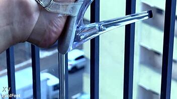 Pleaser Shoes Ideal for Femdom Jerk Off Foot Lick Sessions