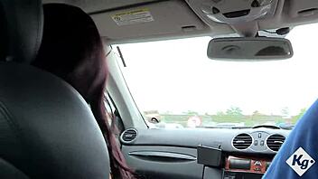 Huge tits slut Porcha Sins cheats fucking car doggystyle