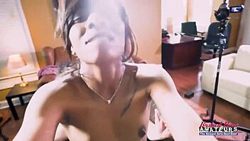 petite monae blows dick craving every riding style?
