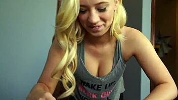 sexy blonde teen fucks pov simultaneous orgasm