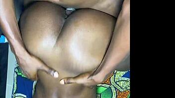 Feel nixie's perfect curves bounce on that muscular ebony bodybuilder cock
