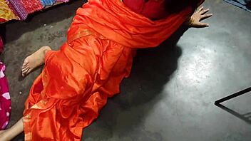 cute indian bhabhi anal fucked rough after massage