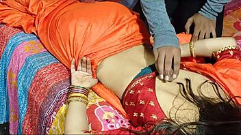 cute indian bhabhi anal fucked rough after massage