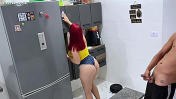 brazilian maid hired for voyeur teasing lust frenzy